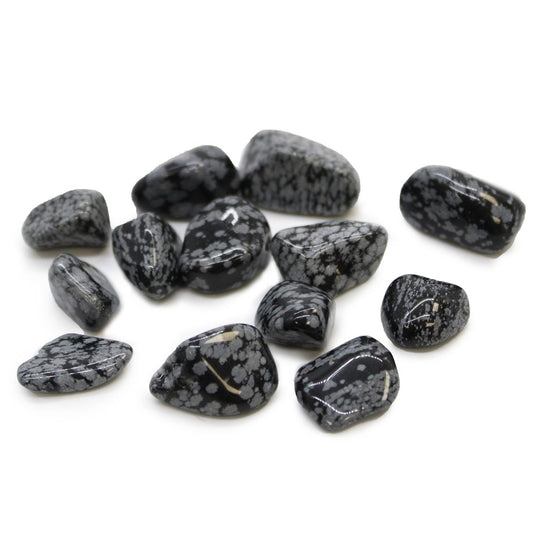 Obsidian Snowflake Medium 24 Pack