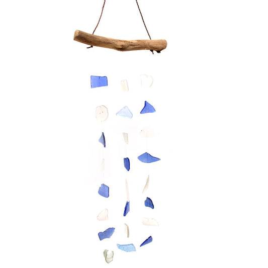 Three Drop - Blue and White