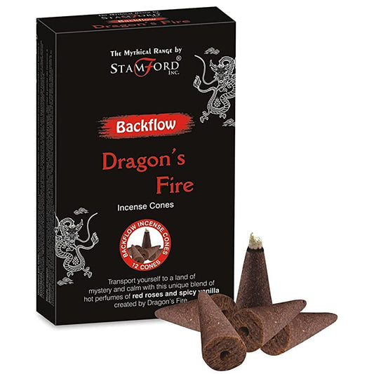 Stamford Mythical Backflow Cones - Dragon Fire