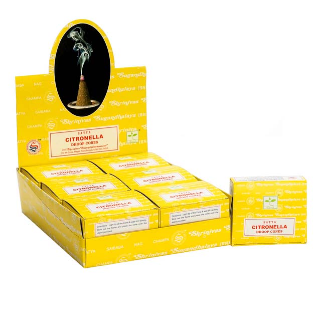 Satya Citronella Dhoop Incense Cones