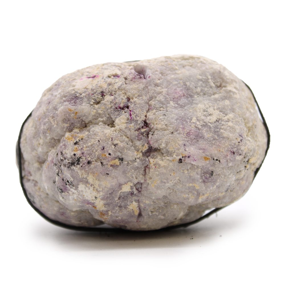 Coloured Calcite Geodes - Natural Rock - Pink and Gold