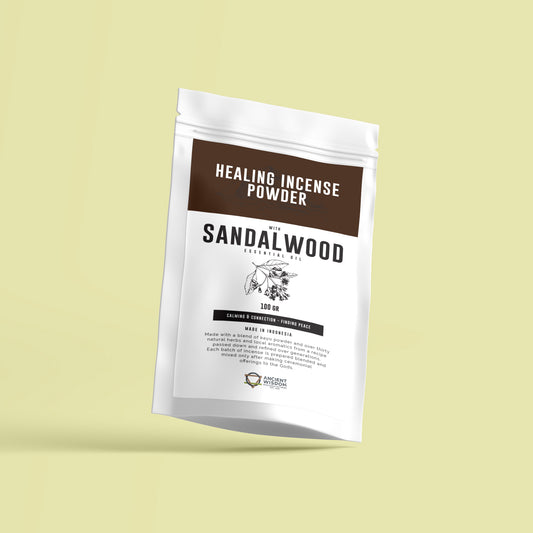 Healing Incense Powder Sandalwood 100gm