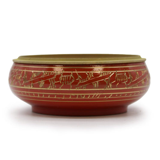 Charcoal Incense Burner - Sacral Chakra