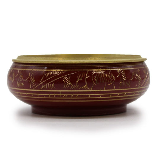 Charcoal Incense Burner - Root Chakra
