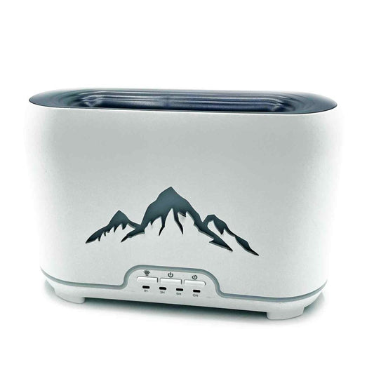 Himalayas Aroma Diffuser - USB - C - Remote control - Flame Effect
