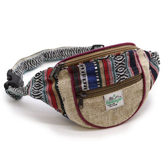 Bum Bag - Hemp and Cotton (assorted)
