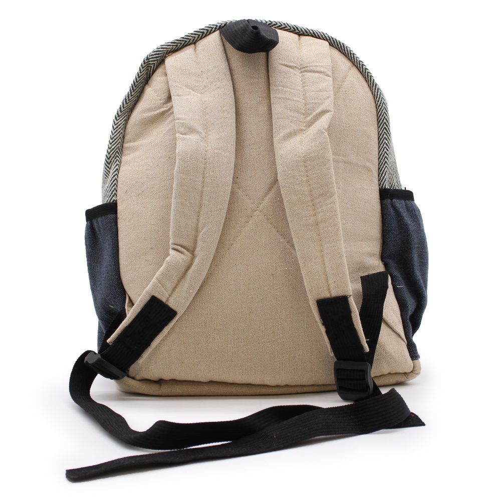 Small Backpack - Rope and Pockets Style