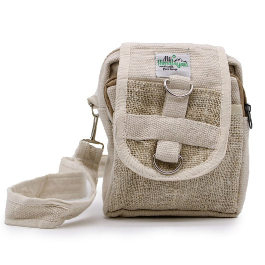 Body - Cross Natural Hemp and Cotton Travel Bag
