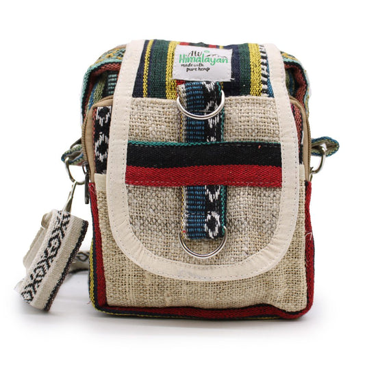 Body - Cross Natural Hemp and Jhari Travel Bag