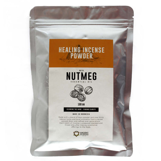 Healing Incense Powder Nutmeg 100gm