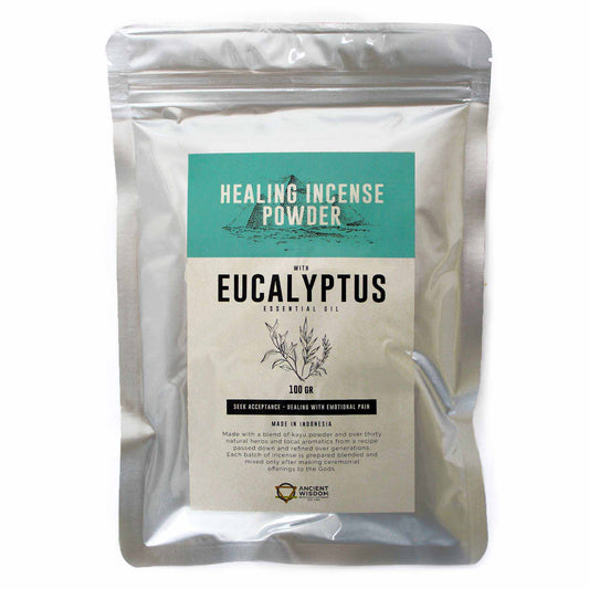 Healing Incense Powder Eucalyptus 100gm