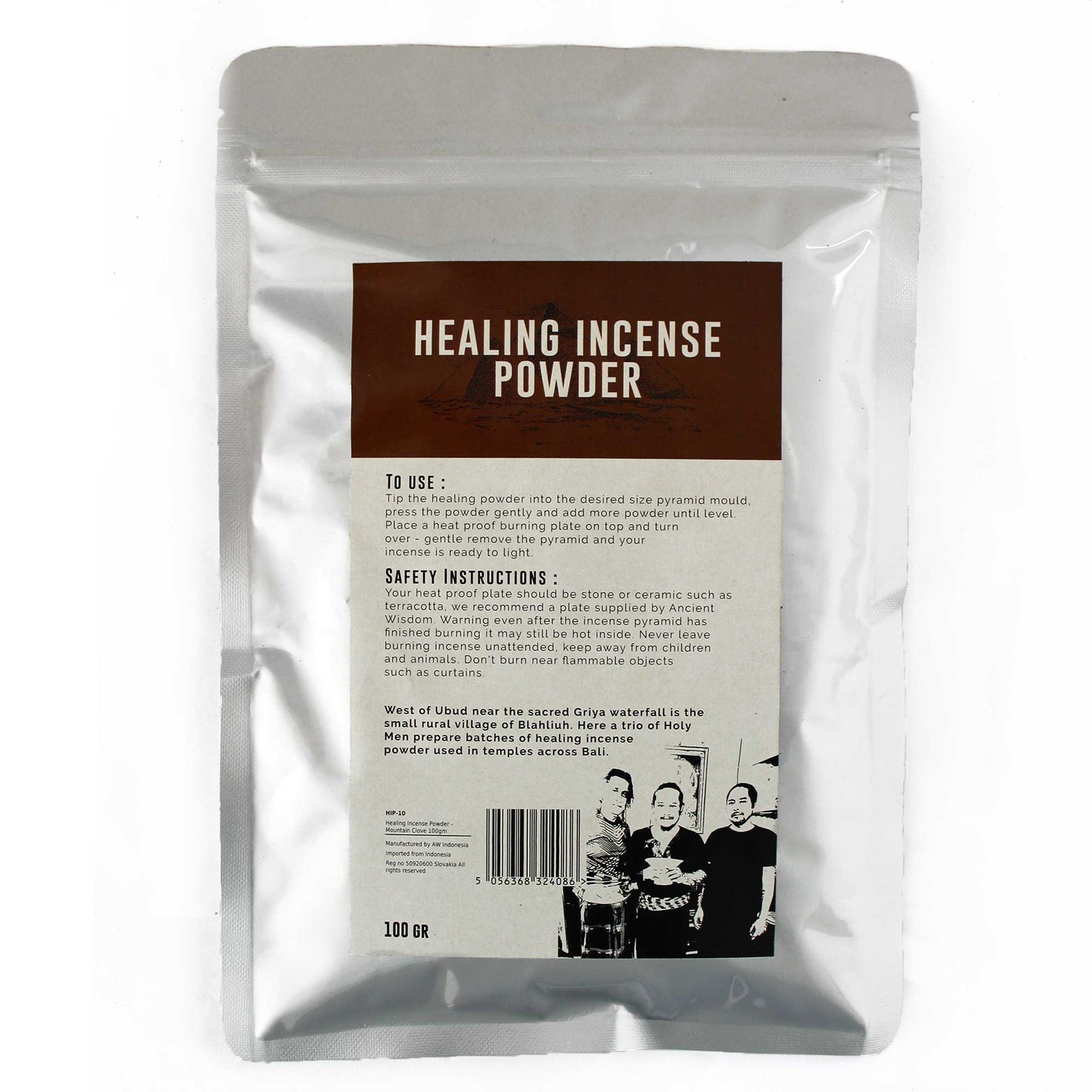 Healing Incense Powder Mountain Clove 100gm