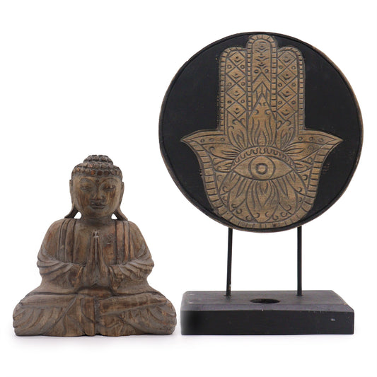 Buddha Feng Shui Set Grey