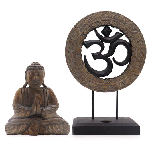 Buddha Feng Shui Set Black