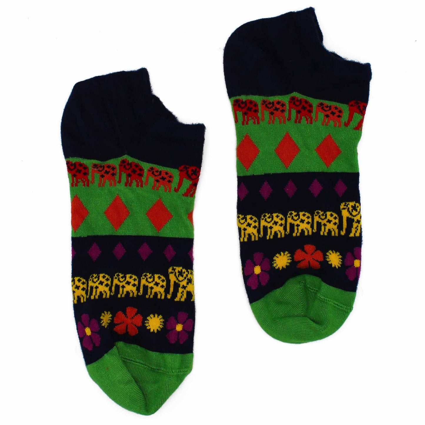 S/M Hop Hare Bamboo Socks 0 (3.5-6.5) - Lucky Elephant
