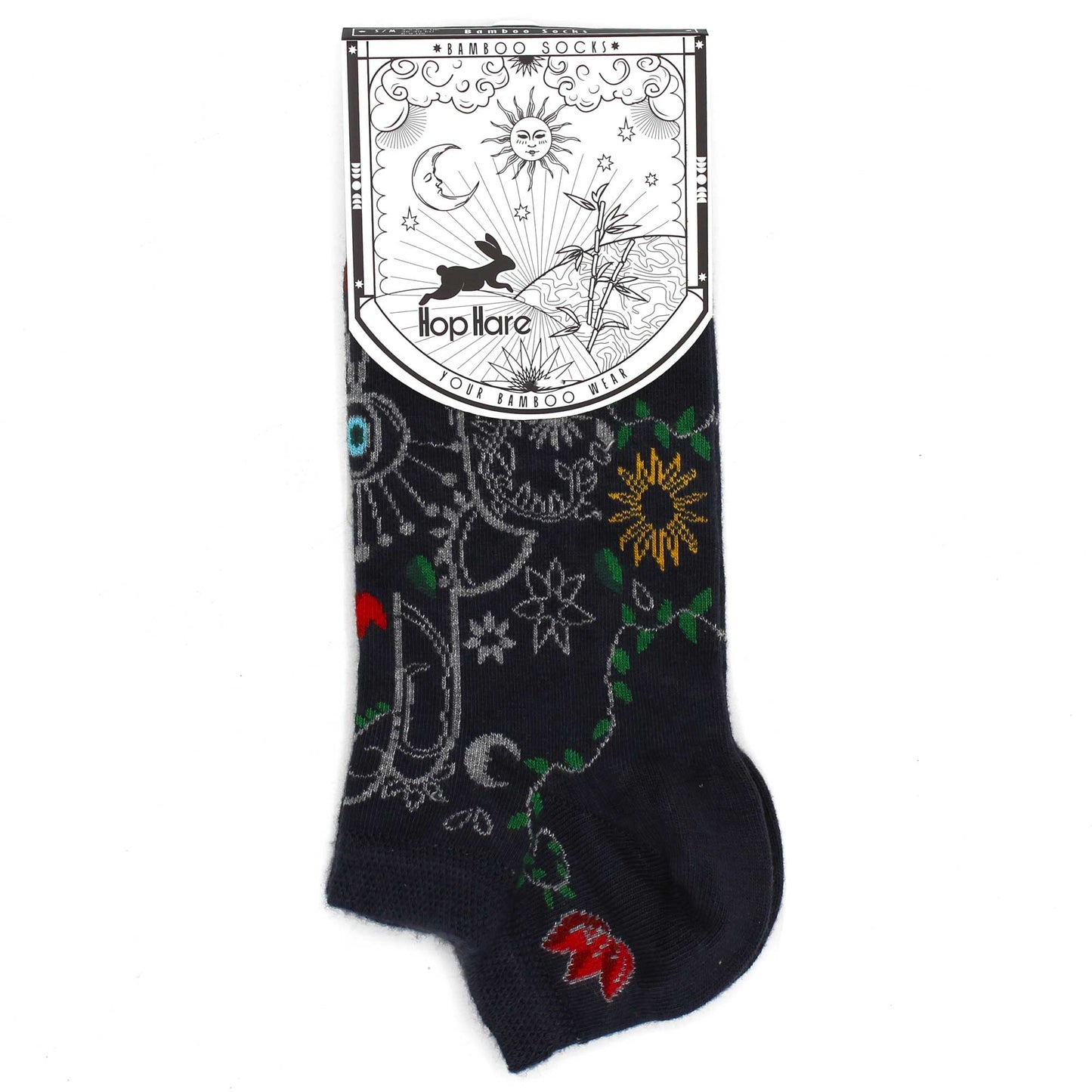 S/M Hop Hare Bamboo Socks 0 (3.5- 6.5) - Hamsa