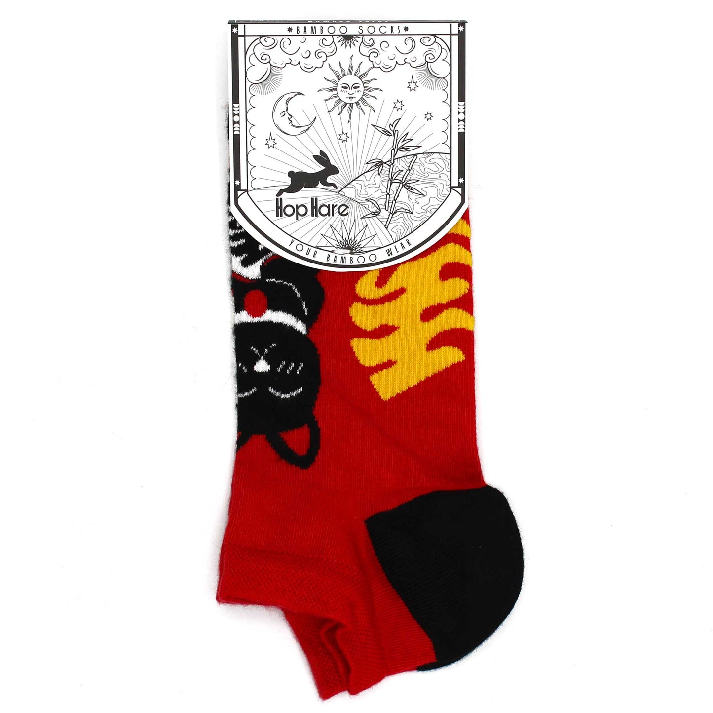 S/M Hop Hare Bamboo Socks 0 (3.5- 6.5) - Lucky Cat