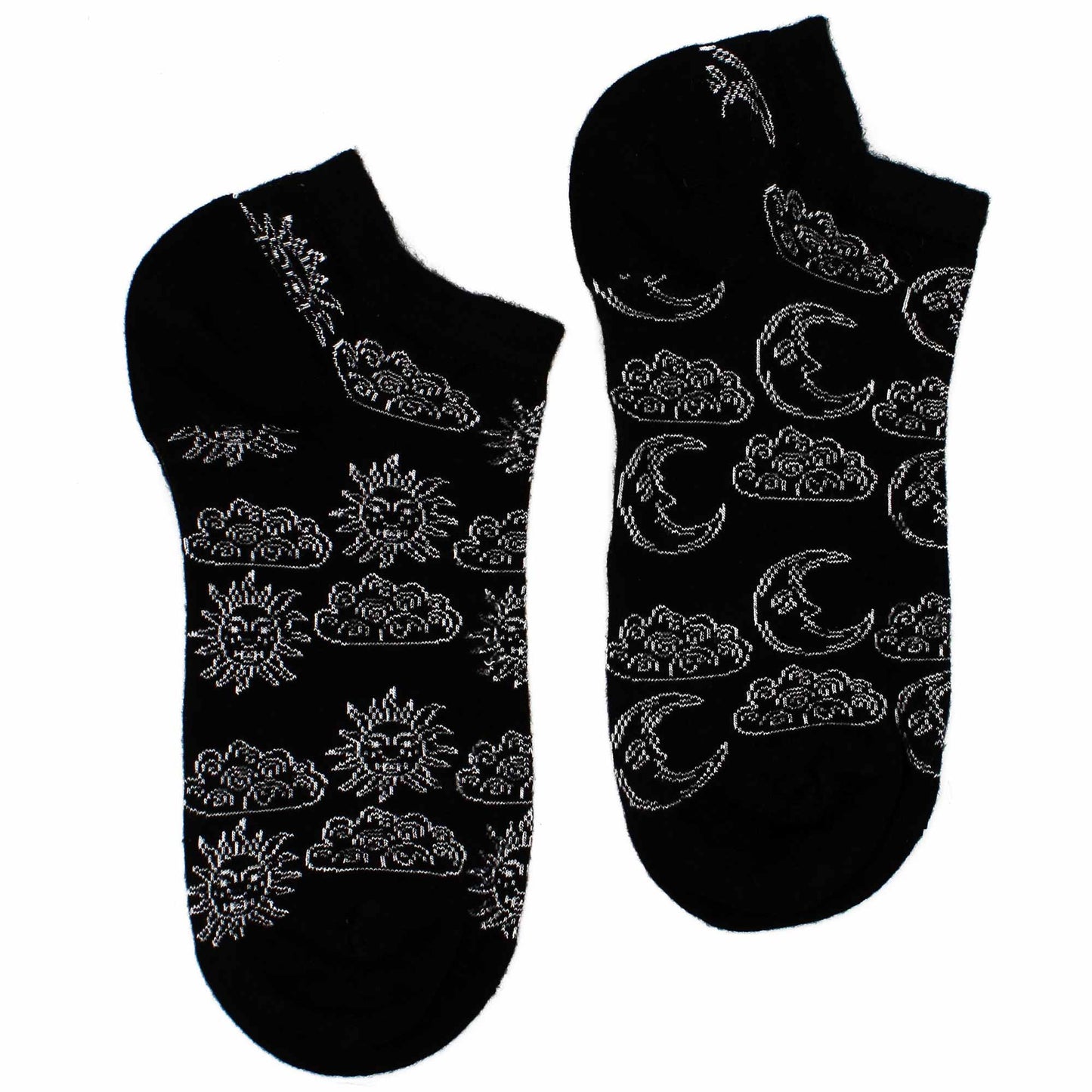 S/M Hop Hare Bamboo Socks 0 (3.5- 6.5) - Day and Night