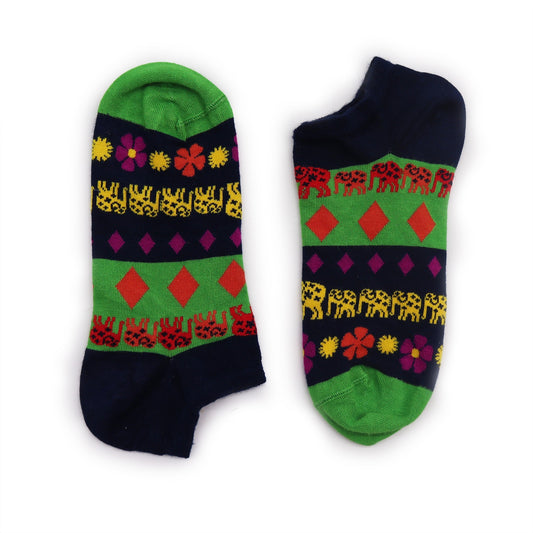 S/M Hop Hare Bamboo Socks 0 (3.5-6.5) - Lucky Elephant