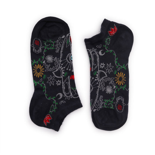 S/M Hop Hare Bamboo Socks 0 (3.5- 6.5) - Hamsa