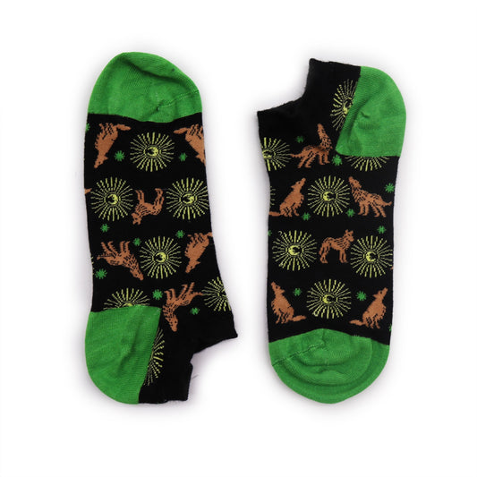 S/M Hop Hare Bamboo Socks 0 (3.5- 6.5) - Moonlight Wolfs