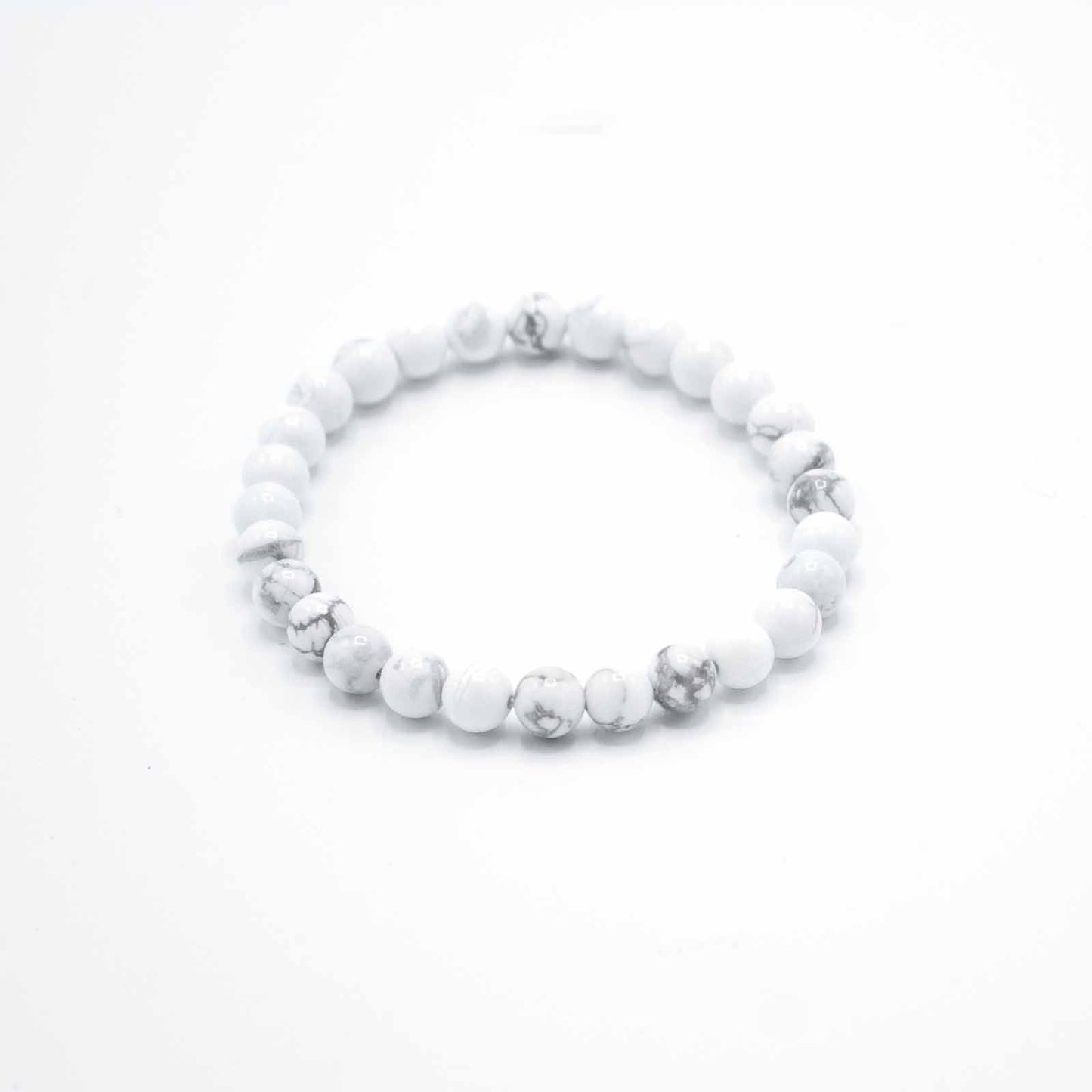 Gemstone Manifestation Bracelet White Jasper - Peace