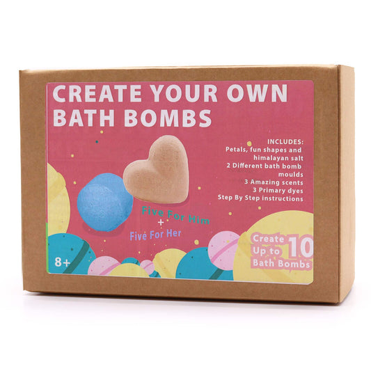 Bath Bomb Kit - Rose and Bubblegum