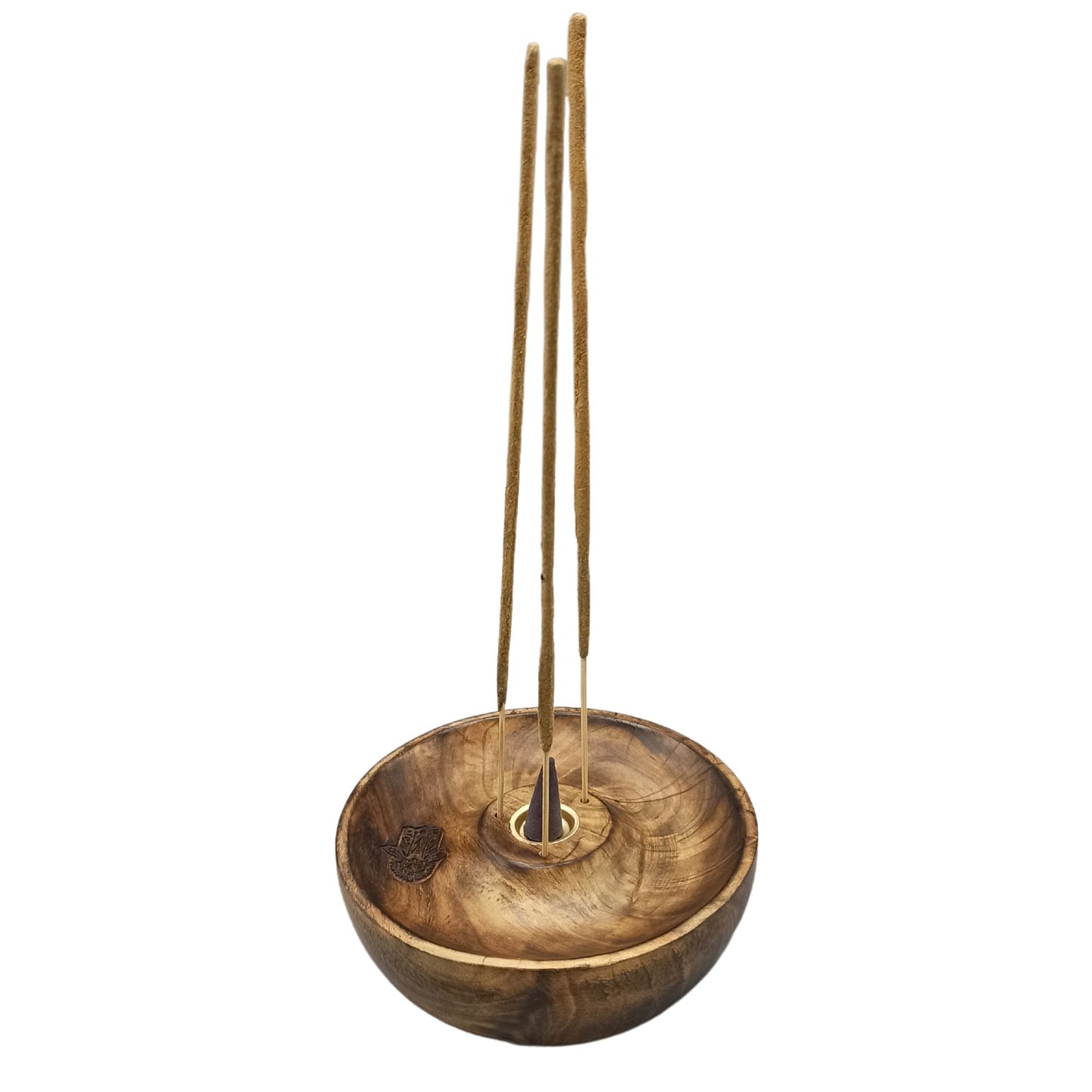 Incense Stick and Cone Burner Disc - Hamsa