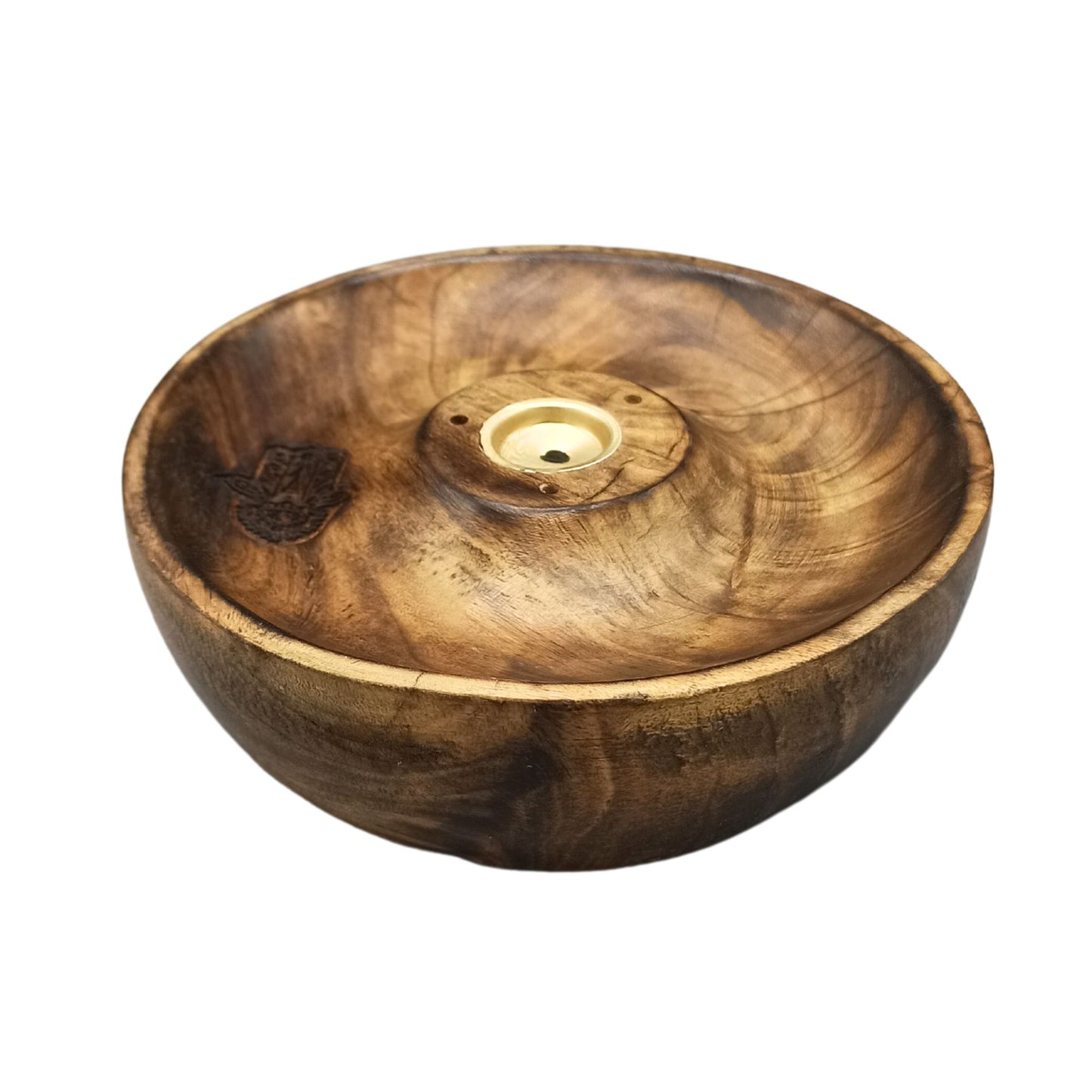 Incense Stick and Cone Burner Disc - Hamsa