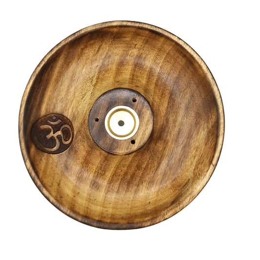 Incense Stick and Cone Burner Disc - Om