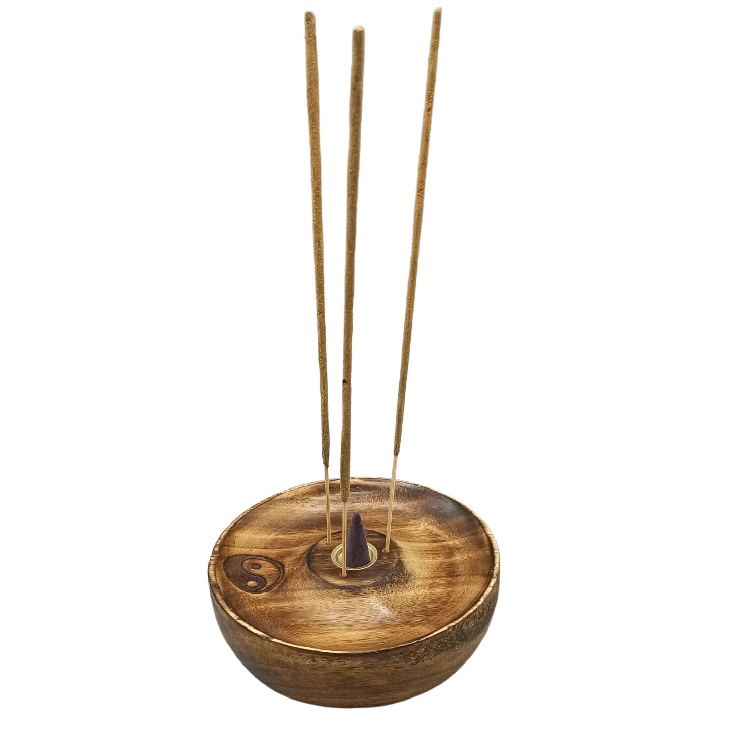 Incense Stick and Cone Burner Disc - Yin and Yang