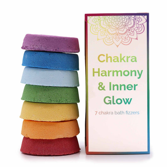 Chakra Bath Fizz - Large Box - Chakra Harmony and Inner Glow