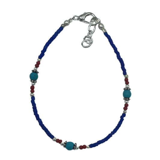 Blue Onyx Nepalese Extra Fine Gem Bracelet