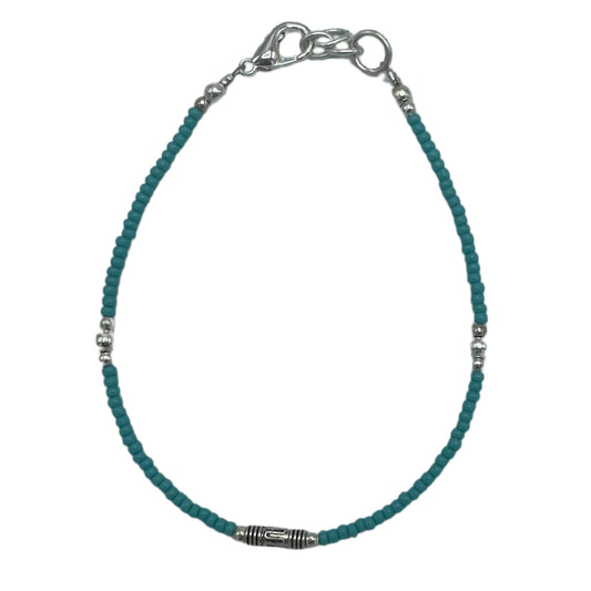 Turquoise and Teardrop Nepalese Extra Fine Gem Bracelet