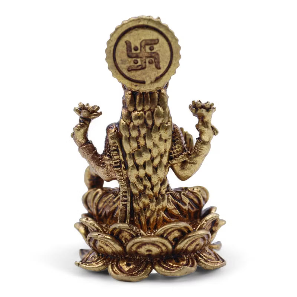 Brass Miniature Gods - Laxmi - 49mm