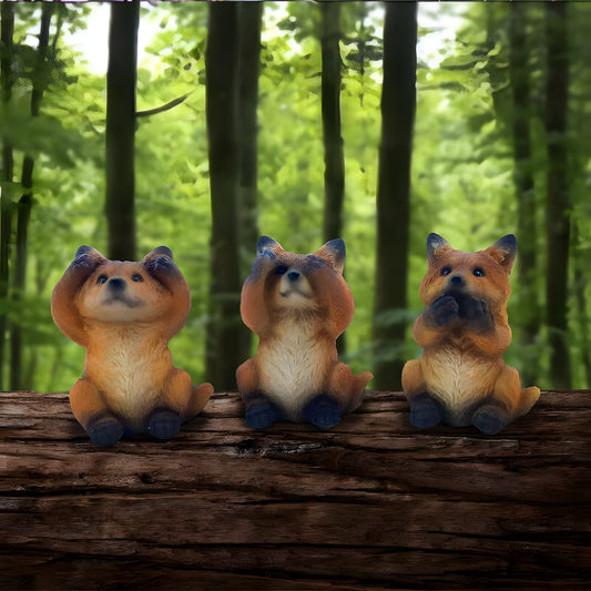 Three Wise Foxes