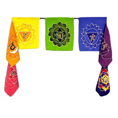 Seven Flags - Chakra Bunting 7x(32x23cm)