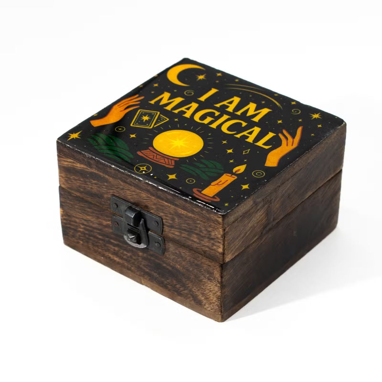 Small Enamelled Box - I am Magical