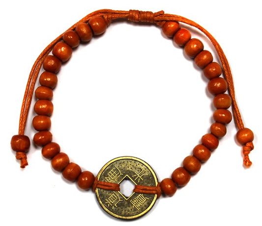 Good Luck Feng- Shui Bracelets - Orange