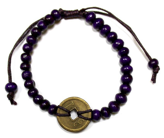 Good Luck Feng- Shui Bracelets - Purple