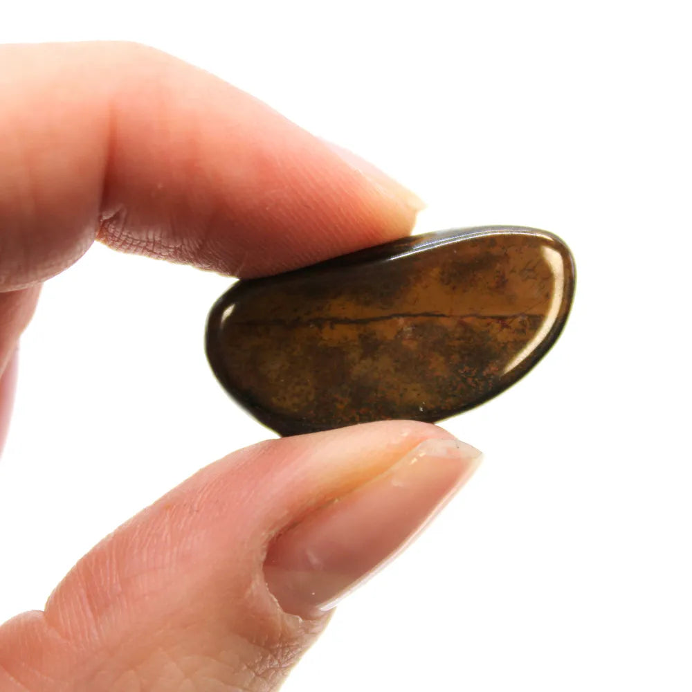 Blue Tigers Eye Small Tumblestone 24 Pack
