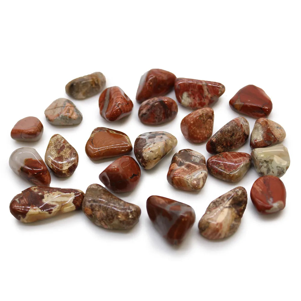 Brecciated Jasper Small Tumblestone 24 Pack