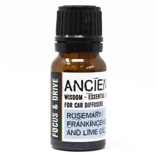 Focus and Drive Car Blend - 10ml Aromatherapy Oil