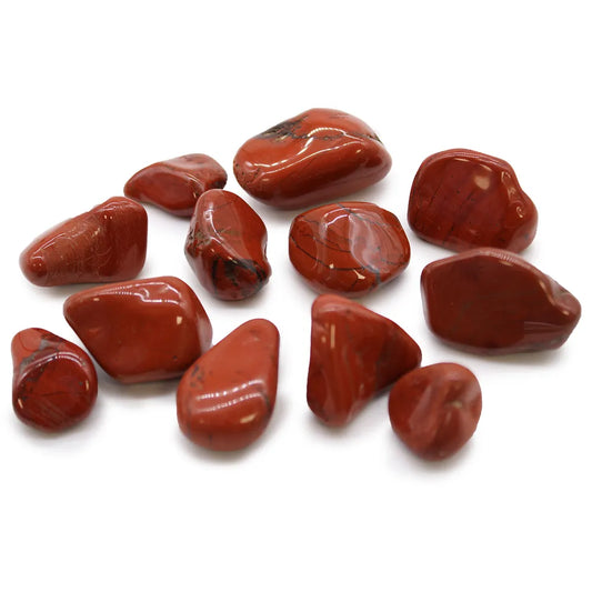Red Jasper Medium Tumblestone 12 Pack