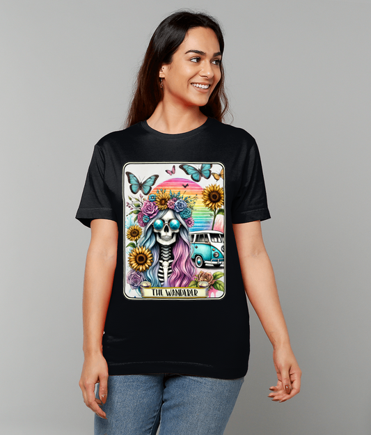 Wanderer T-Shirt – adventure inspired graphic tee for free spirits