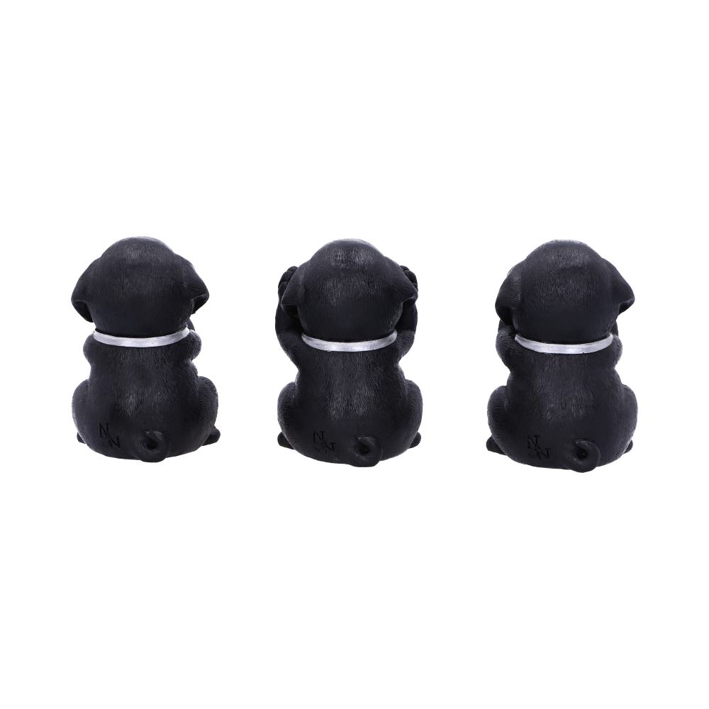 Three Wise Labradors 8.5cm