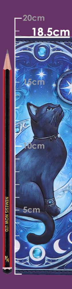 Feline Constellation Cat Embossed Purse