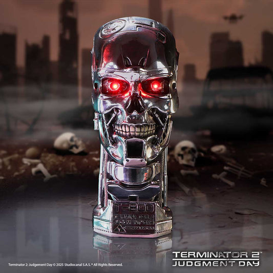 T-800 Terminator Light-Up Figurine illuminated collectible head