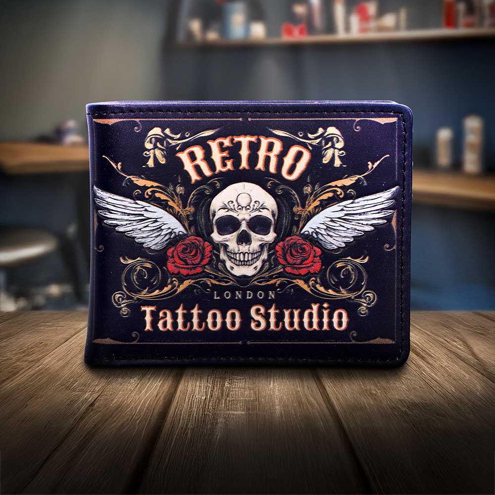 Retro Tattoo Studio Wallet