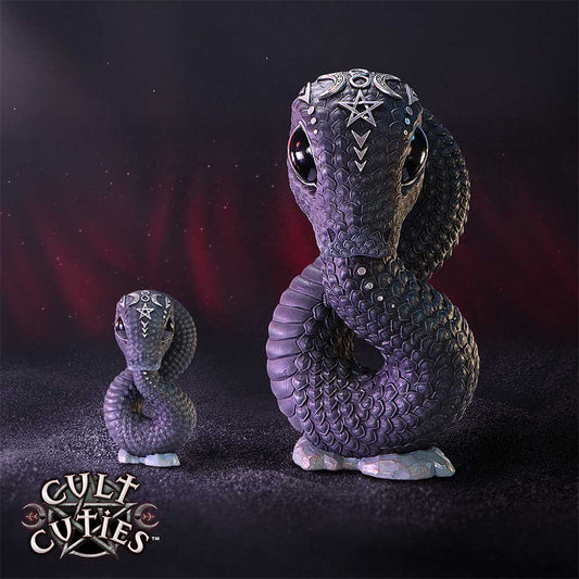 Ouroboros Large Cult Cutie Figurine hand-painted polyresin whimsical serpent ornament